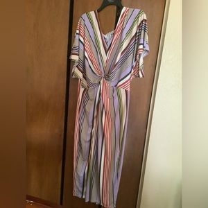 Size 1X colorful long dress